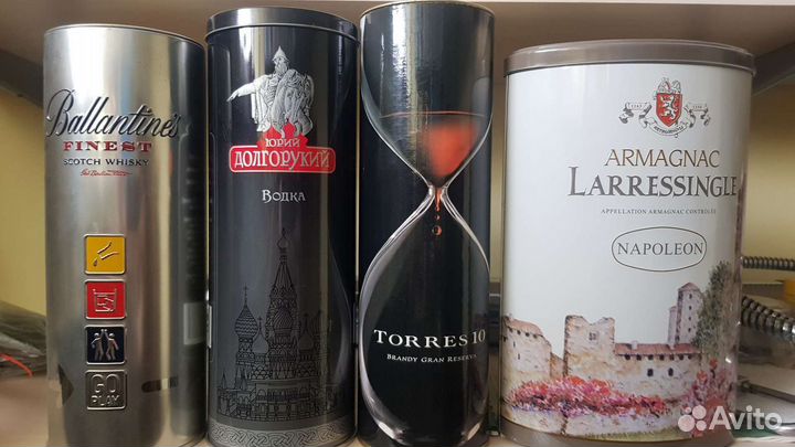 Пустые Коробки из под бутылок спиртного