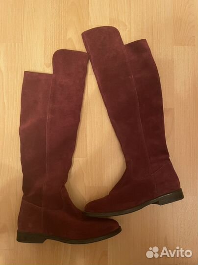 Ботфорты замшевые Ralf Ringer 38