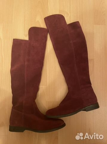 Ботфорты замшевые Ralf Ringer 38