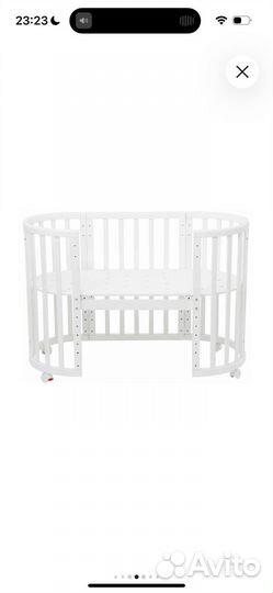 Кроватка Polini Kids Simple 911 (трансформер)