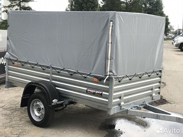 Продам прицеп мзса для дачи и мототехники с высок