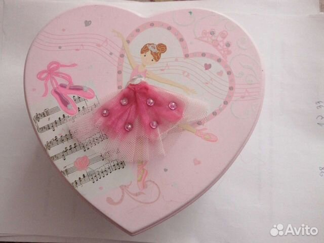 Музыкальная шкатулка с балериной