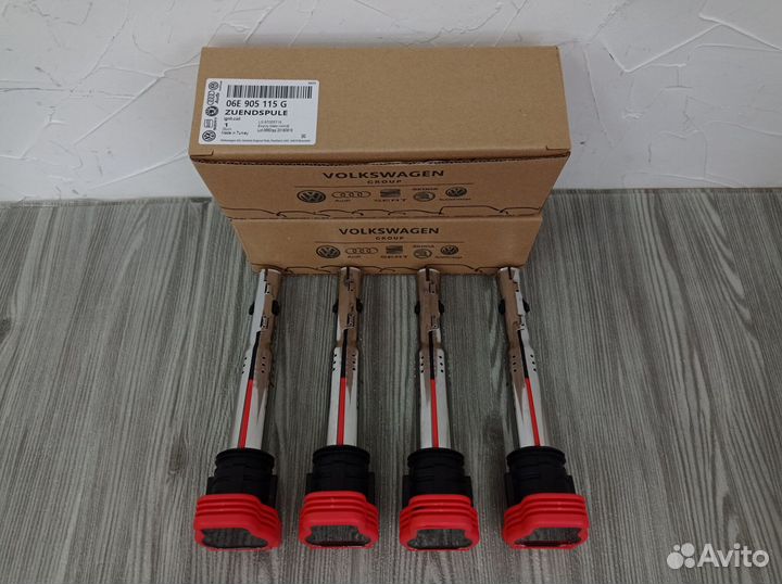 Красные Катушки TSi tfsi 1.8 / 2.0 VAG