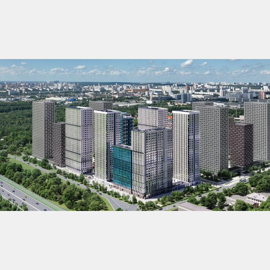 1-к. квартира, 39 м², 31/32 эт.