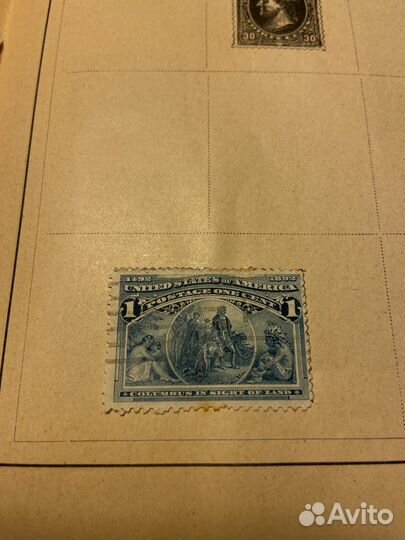 Редкая марка США