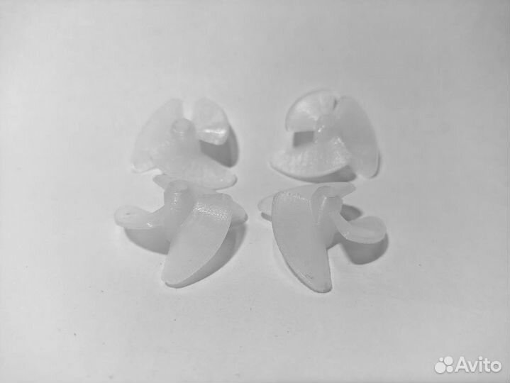 Винты прикормочного кораблика, лодки, вал 4мм