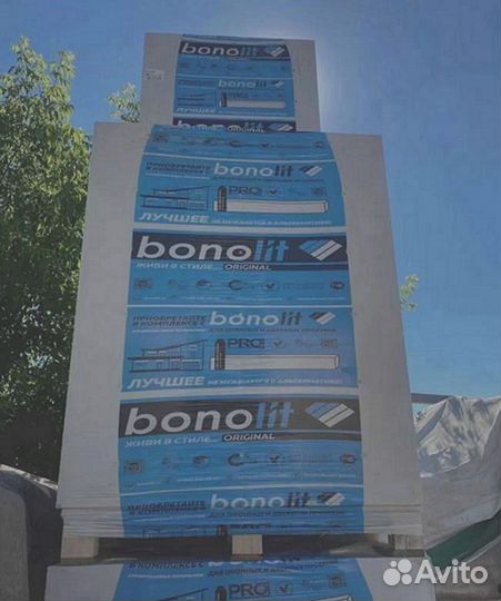 Газосиликатные блоки Bonolit