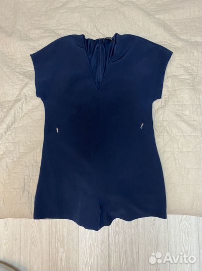Комбинезон синий короткий Zara