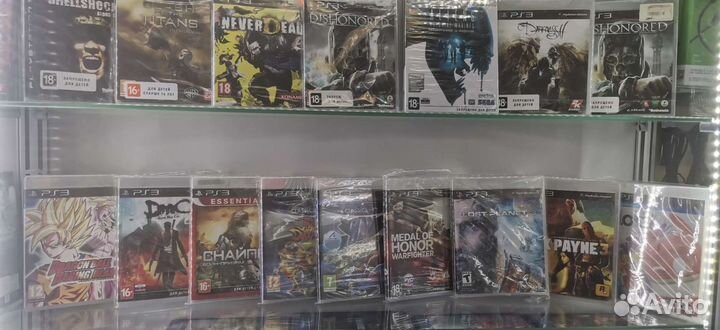 Ps 3 новые Sealed Sony PlayStation 3