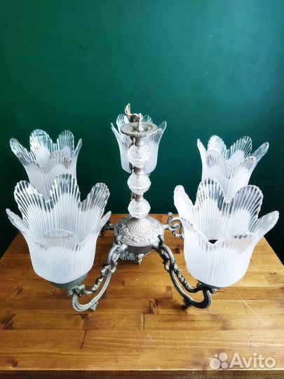 Люстра бронза, СССР