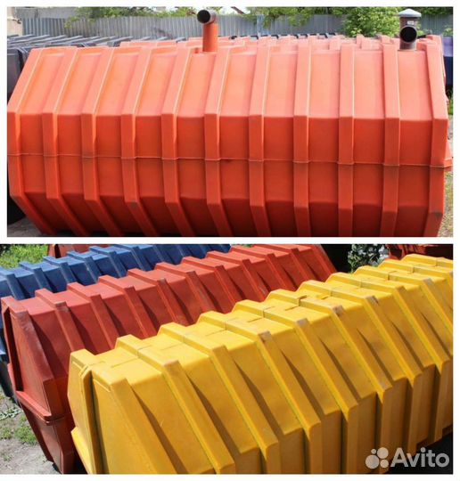 Емкость пластиковая для канализации