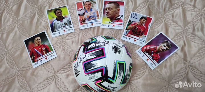 Футбольный мяч adidas с автографами А. Аршавина