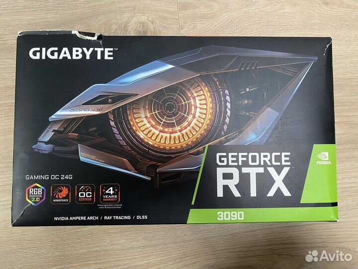 Видеокарта Gigabyte rtx 3090