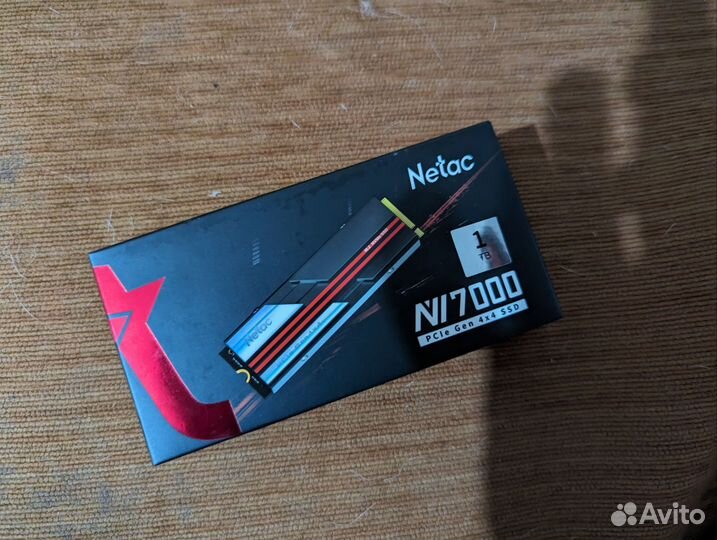 SSD диск netac NV7000 1tb pcl-e 4 новый