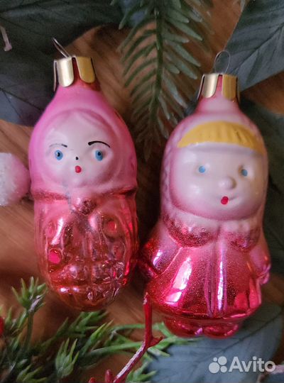 Елочные игрушки СССР