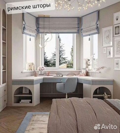 Римские шторы на пластиковые окна