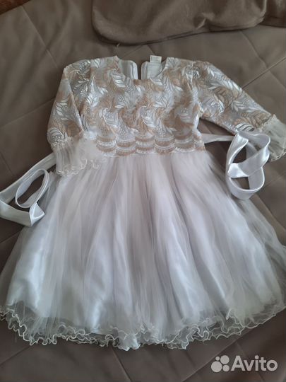 Платье праздничное детское 116-122