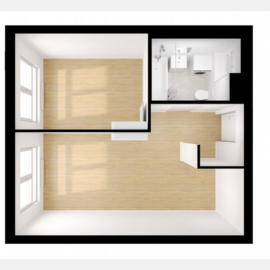 1-к. квартира, 32,1 м², 13/33 эт.