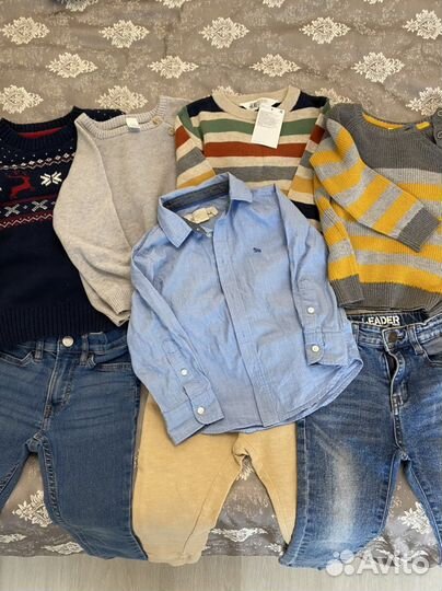 Вещи пакетом на мальчика 98