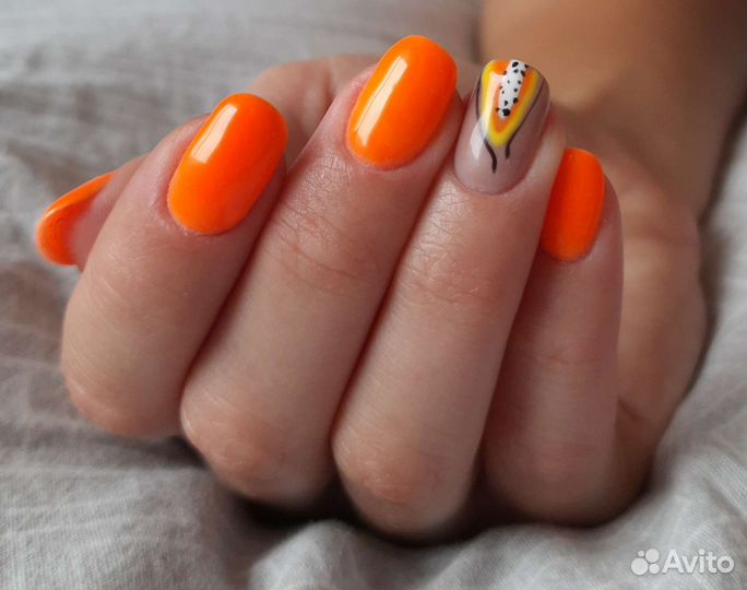 Маникюр гель лак