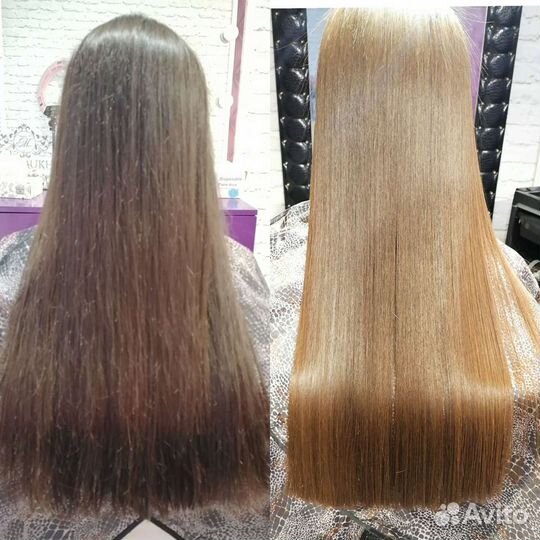 Кератин/Ботокс/Холодное/Прикорневой Обьем/Окудрени