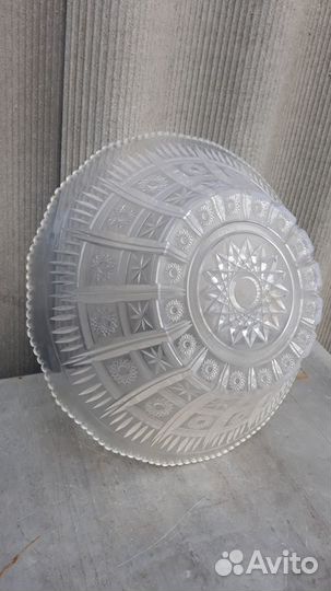 Ваза для фруктов огромная (пластик) СССР