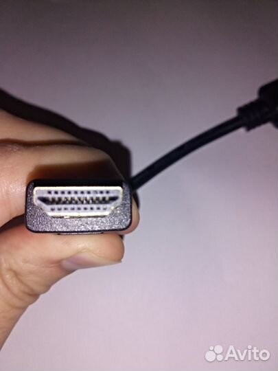 Кабель переходник hdmi в VGA для старого монитора