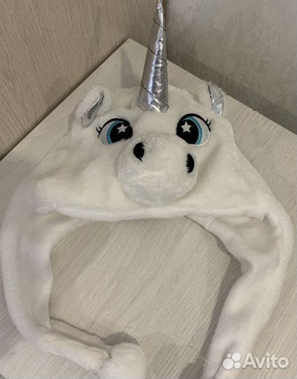 Шапка единорог