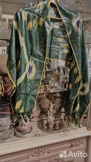 190*45 см Палантин с люрексом