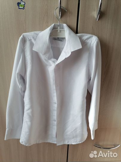 Рубашка белая на мальчика