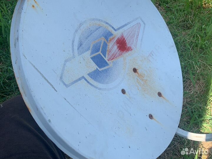 Тарелка триколор