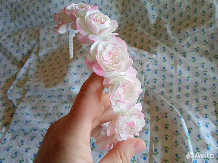 Ободки с цветами