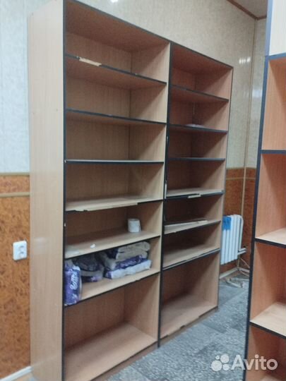 Стеллажи офисные 8 секций, 2 шт