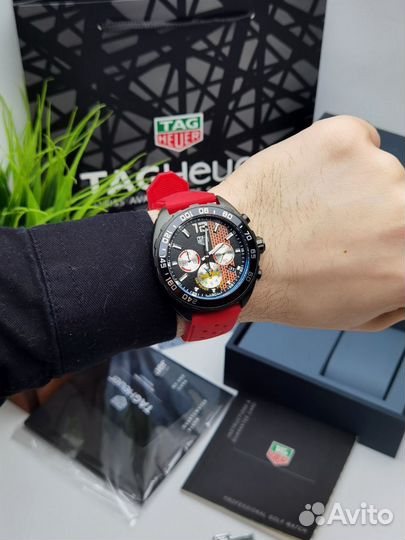 Мужские часы Tag Heuer на гарантии