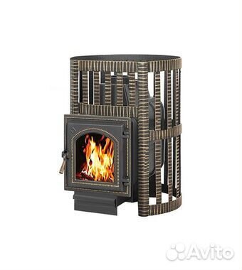 Чугунная печь для бани