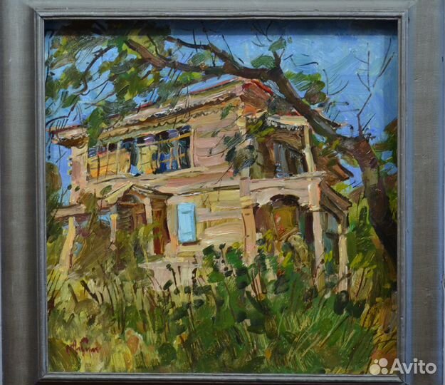 Картина Казачий курень Тимофеев А.В. Заслуж худ РФ