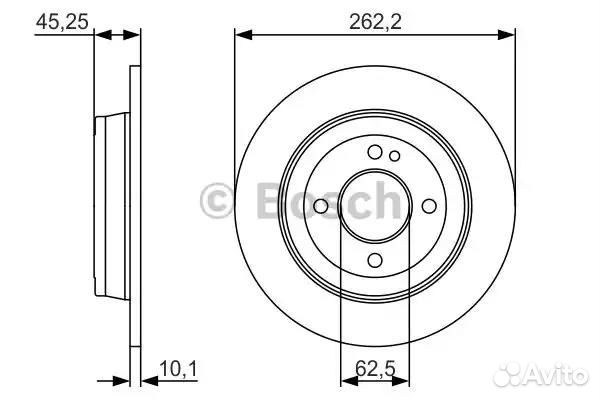 Диск тормозной