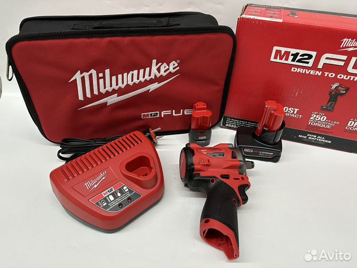 Аккум-ный Гайковерт Milwaukee 2555-22 М12 Fuel