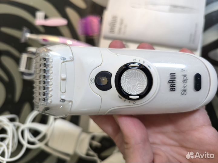 Эпилятор braun silk epil 7 с тримером