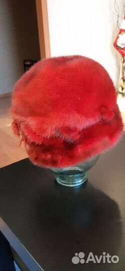 Шапка норковая женская