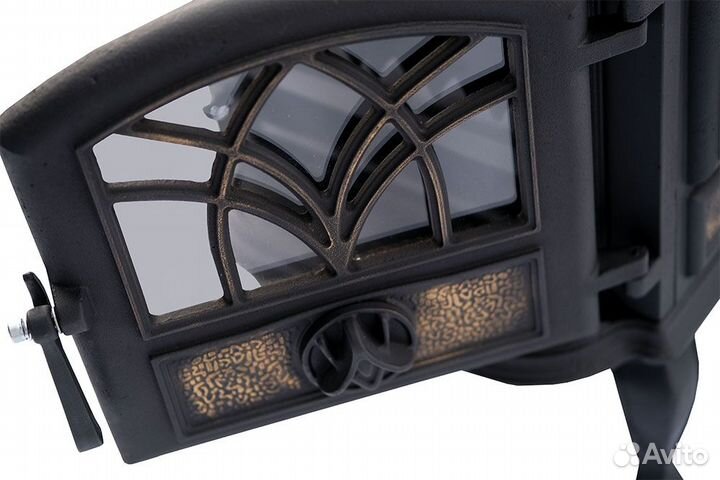 Печь-камин чугунная Сибирь 7 кВт