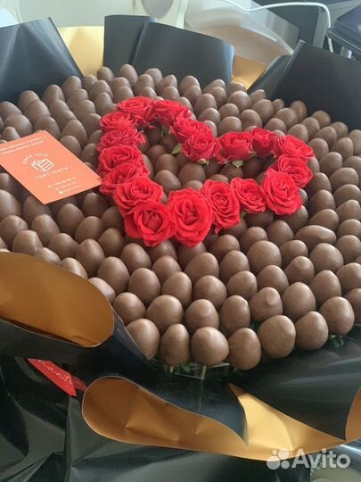 Букет из клубники в шоколаде