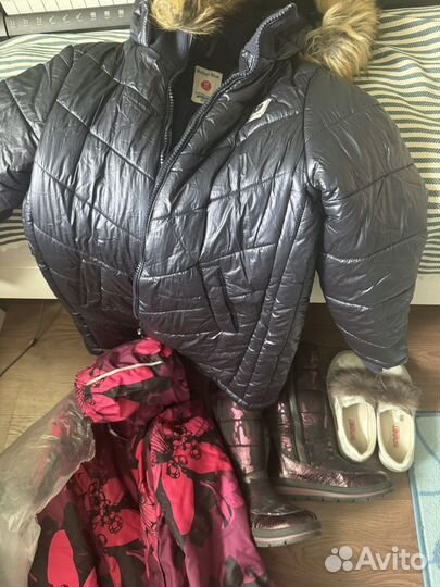 Детские вещи пакетом на девочку 128 134