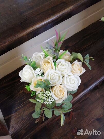 Букетиз мыльных роз 11 шт