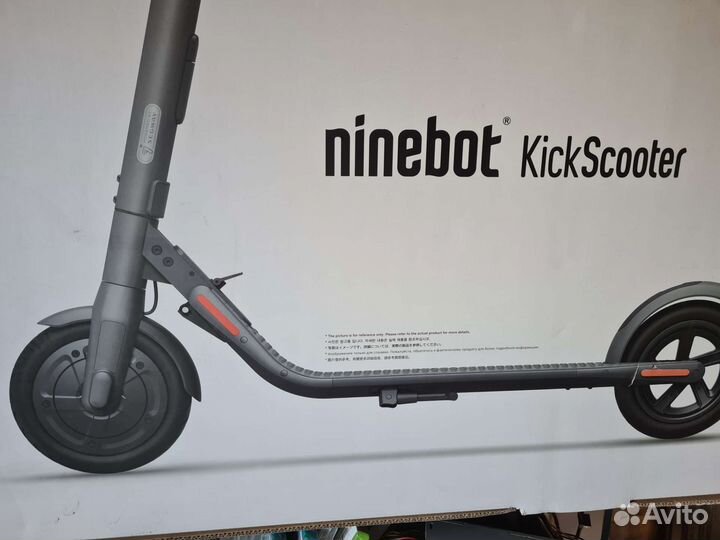 Электросамокат ninebot by segway e22 с доп аккумом