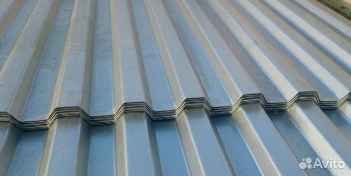 Оцинкованный профнастил С21 6х1,05м