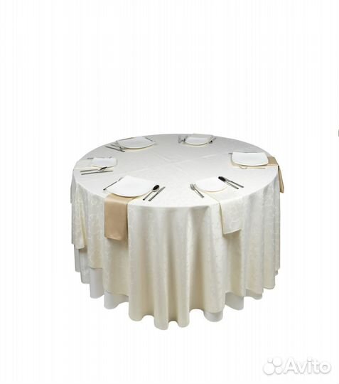 Скатерти, фуршетные юбки, напероны, чехлы опт