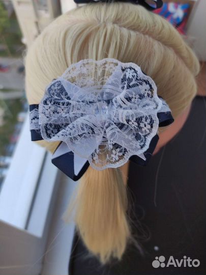 Школьные банты и жабо