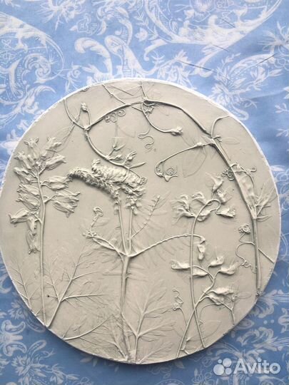 Гипсовое панно