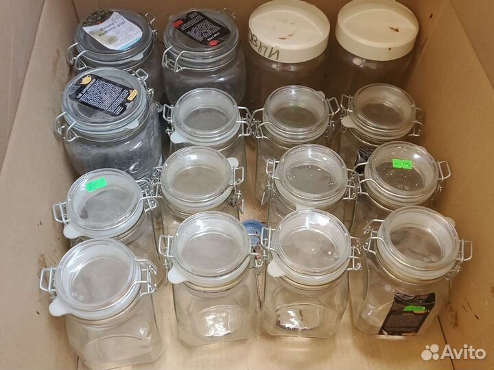 Стеклянные Банки для сыпучих продуктов